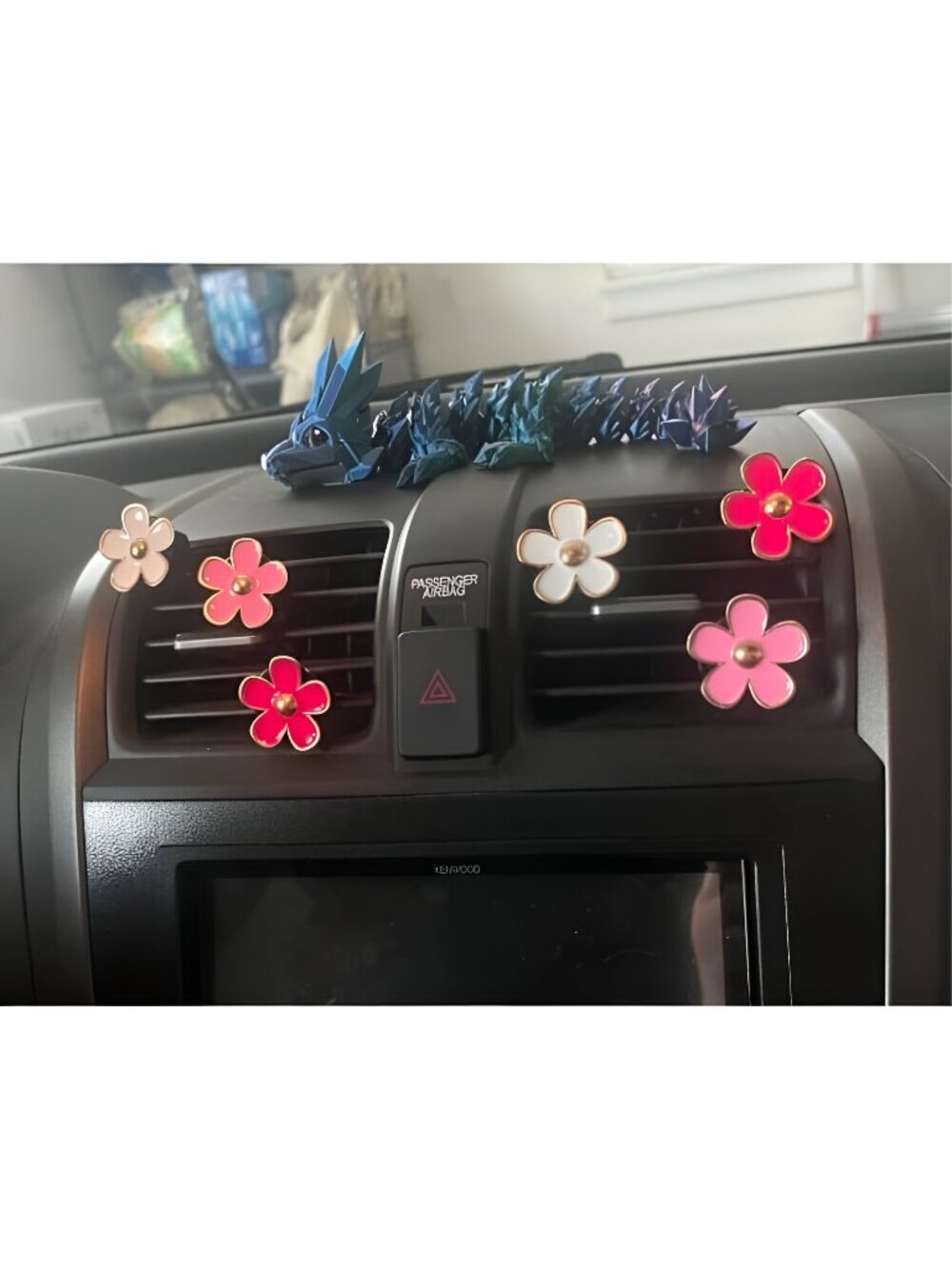 6 Pcs Daisy Flower Air Vent Clip Air Freshener Outlet Clip Car Air Condition